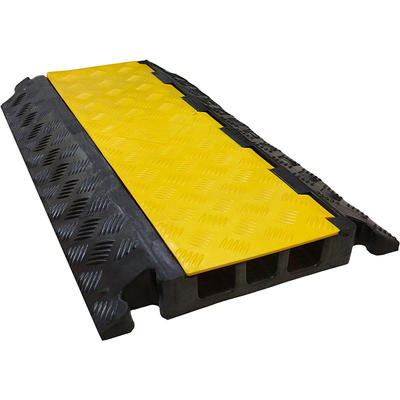 JTLite-CP04 3 channel yellow jacket cable cover ramp